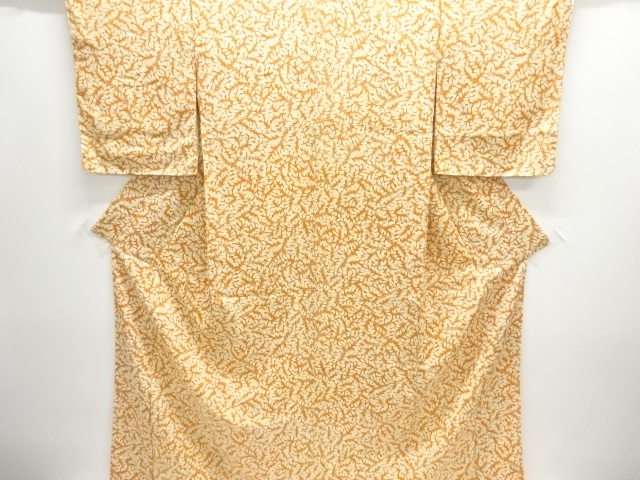 JAPANESE KIMONO / UNUSED KOMON / LEAF